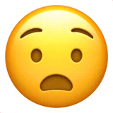 anguished face