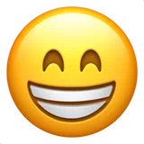 beaming face with smiling eyes