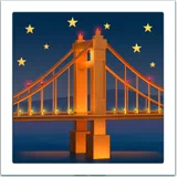 bridge at night