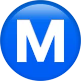 circled M