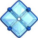 diamond with a dot