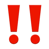 double exclamation mark