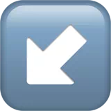 down-left arrow