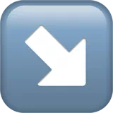 down-right arrow