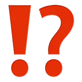 exclamation question mark
