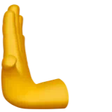 leftwards pushing hand