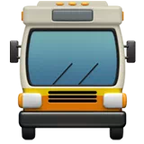 oncoming bus