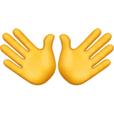open hands