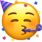 partying face
