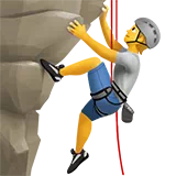 person climbing