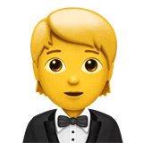 person in tuxedo