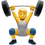 person lifting weights