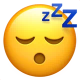 sleeping face