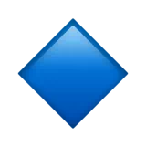 small blue diamond