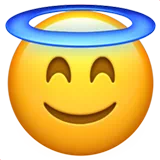 smiling face with halo
