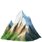 snow-capped mountain