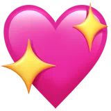 sparkling heart