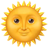 sun with face
