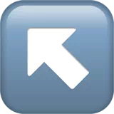 up-left arrow