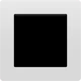 white square button