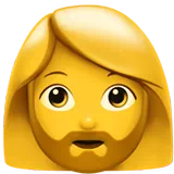 woman: beard