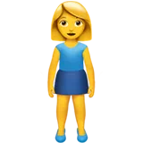 woman standing