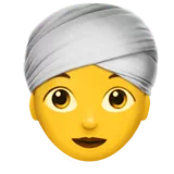 woman wearing turban