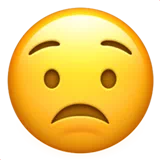 worried face
