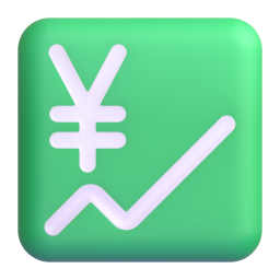 chart increasing with yen