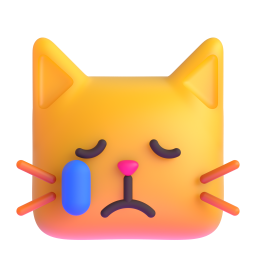 crying cat