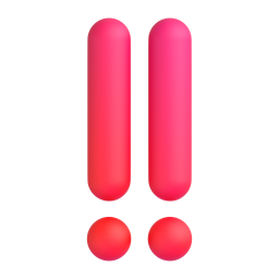 double exclamation mark