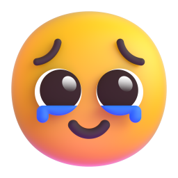 face holding back tears