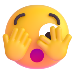 face with peeking eye