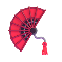 folding hand fan