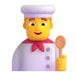 man cook