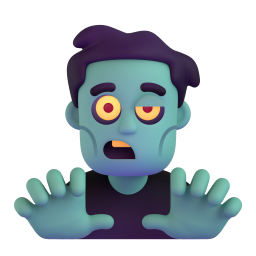 man zombie