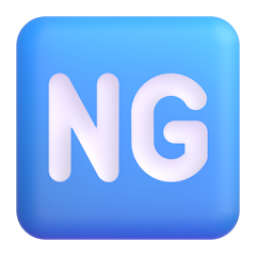 NG button