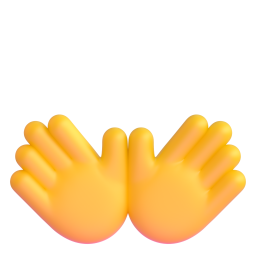 open hands