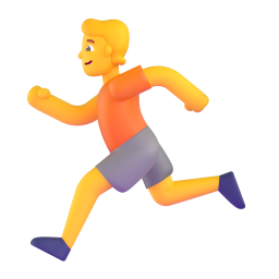 person running