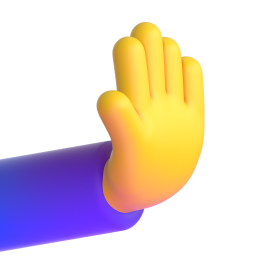 rightwards pushing hand