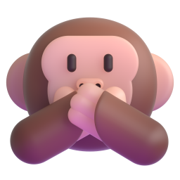 speak-no-evil monkey