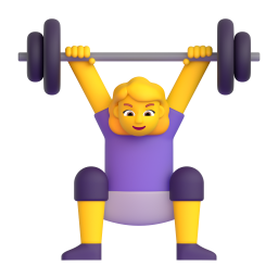 woman lifting weights