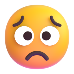 worried face