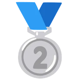 2nd place medal