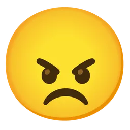 angry face