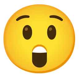 astonished face