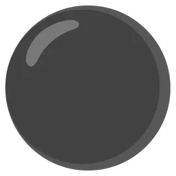 black circle