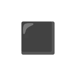 black medium-small square