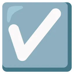 check box with check