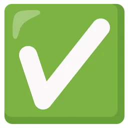 check mark button